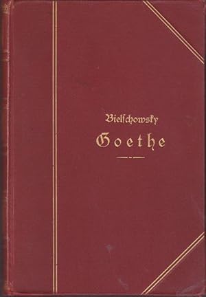 Imagen del vendedor de Goethe. (In zwei Bnde.) Sein leben und seine Werke. a la venta por Ant. Abrechnungs- und Forstservice ISHGW