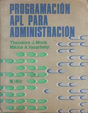 Programación APL Para Administración