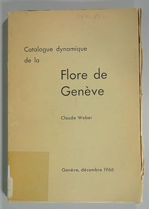 Imagen del vendedor de Catalogue dynamique de la Flore de Geneve. Triage special de Boissiera 12. Geneve, Decembre 1966. a la venta por Antiquariat Bookfarm