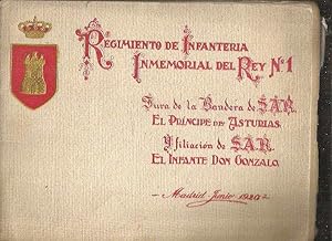 REGIMIENTO DE INFANTERIA INMEMORIAL DEL REY Nº 1. JURA DE LA BANDERA DE S.A.R. EL PRINCIPE DE AST...