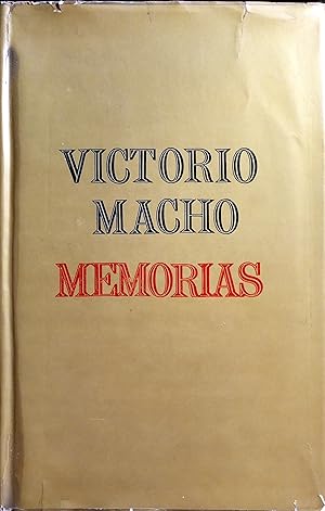 Imagen del vendedor de MEMORIAS a la venta por Ziggurat Libros