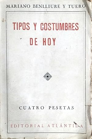 Imagen del vendedor de TIPOS Y COSTUMBRES DE HOY a la venta por Ziggurat Libros