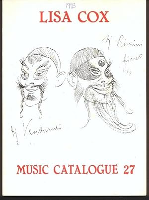 Music Catalogue 27, 28, 29