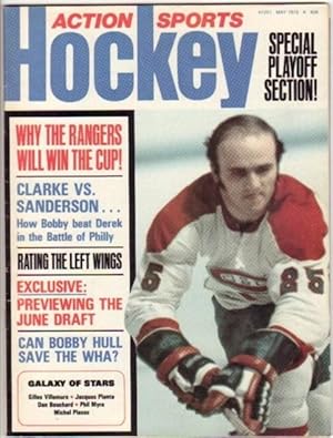 Bild des Verkufers fr Action Sports Hockey - May 1973 -Where are They Now? The Tragic Story of Bruce Gamble, The Great Derek Sanderson - Bobby Clark War, Top 12 Draft Choices of 1973, Rating Left Wingers, If the WHA Survives Bobby Hull's the Reason!, ++++ zum Verkauf von Nessa Books