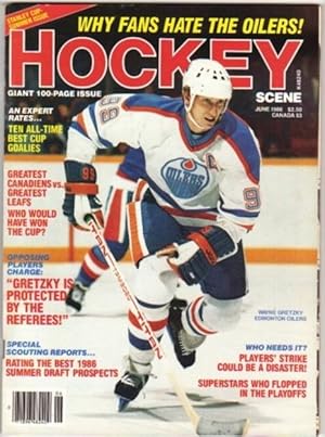 Image du vendeur pour Hockey Scene - June 1986 -Gretzky, Denis Savard, Ray Bourque, Greatest Canadiens Vs. Greatest Leafs: "Who Would Have Won the Cup?", 10 All-Time Best Cup Goalies, ++ mis en vente par Nessa Books