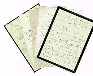 Immagine del venditore per Collection of 6 letters (5 ALSs and 1 LS). French. venduto da Kotte Autographs GmbH