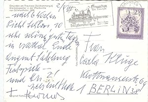 Bild des Verkufers fr Bildpostkarte mit eigenh. U. ( Thomas"). zum Verkauf von Kotte Autographs GmbH