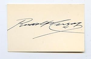 Seller image for Albumblatt mit eigenh. U. for sale by Kotte Autographs GmbH