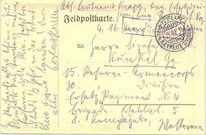 Seller image for Eigenh. Bildpostkarte mit U. for sale by Kotte Autographs GmbH