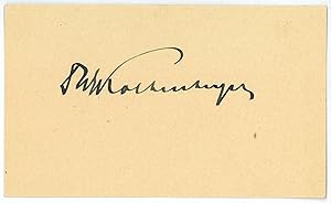 Seller image for Albumblatt mit eigenh. U. for sale by Kotte Autographs GmbH