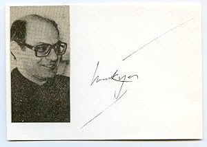 Imagen del vendedor de Albumblatt mit eigenh. U. a la venta por Kotte Autographs GmbH