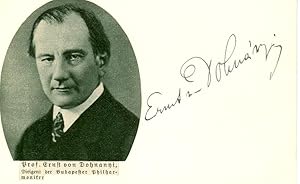 Immagine del venditore per Albumblatt mit eigenh. U. und alt montiertem Portrait (Zeitungsausschnitt). venduto da Kotte Autographs GmbH