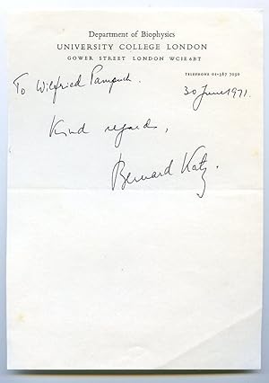 Imagen del vendedor de Eigenh. Albumblatt mit U. a la venta por Kotte Autographs GmbH