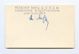 Imagen del vendedor de Eigenh. Brief mit U. und Albumblatt mit eigenh. U. a la venta por Kotte Autographs GmbH