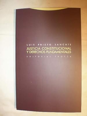 Imagen del vendedor de Justicia constitucional y derechos fundamentales a la venta por Librera Antonio Azorn