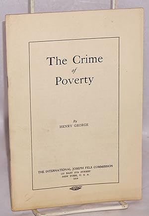 The Crime of Poverty