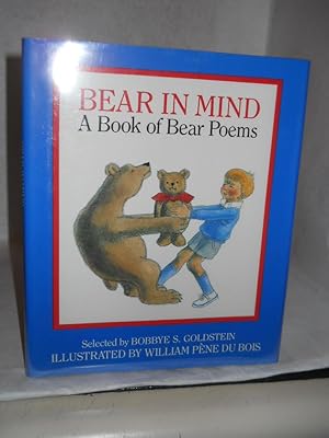 Seller image for Bear in Mind: A Book of Bear Poems. SIGNED by author for sale by Gil's Book Loft
