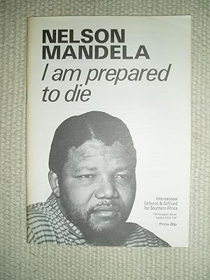 Seller image for I Am Prepared to Die for sale by Expatriate Bookshop of Denmark