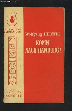 Bild des Verkufers fr KOMM NACH HAMBURG - COLLECTION GERMANIQUE. zum Verkauf von Le-Livre