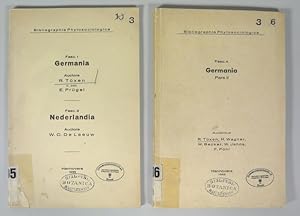 Image du vendeur pour BIBLIOGRAPHIA PHYTOSOCIOLOGICA, Fasc. 1: Germania; Fasc. 2: Nederlandia; Fasc. 4: Germania, Pars II. mis en vente par Antiquariat Bookfarm