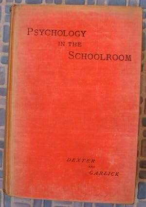 Immagine del venditore per Psychology in the Schoolroom venduto da Beach Hut Books