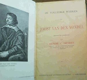 Image du vendeur pour De Volledige Werken van Joost van den Vondel - 2 volumes mis en vente par Chapter 1