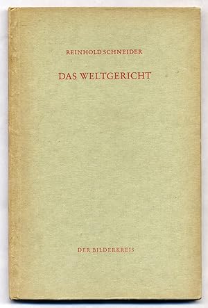 Bild des Verkufers fr Das Weltgericht zum Verkauf von Between the Covers-Rare Books, Inc. ABAA