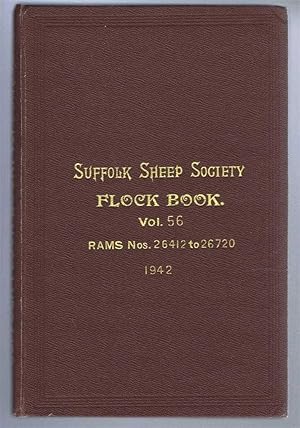 Suffolk Sheep Society Flock Book, Volume LVI (56) 1942, Rams Nos. 26412 to 26720