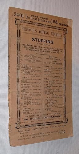 Seller image for Stuffing for sale by Pauline Harries Books