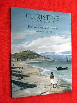 Exploration and Travel. 29 April 1999 Sale No. 5938 Christie's Auction Catalogue, Catalog.