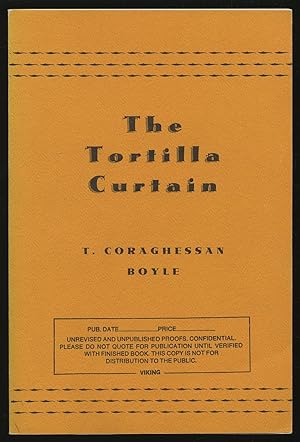 Bild des Verkufers fr The Tortilla Curtain zum Verkauf von Between the Covers-Rare Books, Inc. ABAA