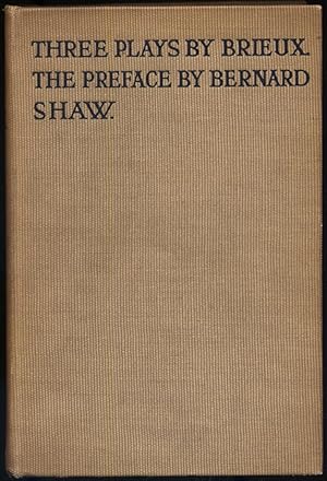 Bild des Verkufers fr Three Plays by Brieux zum Verkauf von Between the Covers-Rare Books, Inc. ABAA