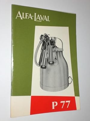 Seller image for Manuale di Istruzione - Mungitrice tipo P 77. (Italienische Bedienungsanleitung der Melkmaschine Alfa-Laval P 77). for sale by Stefan Kpper