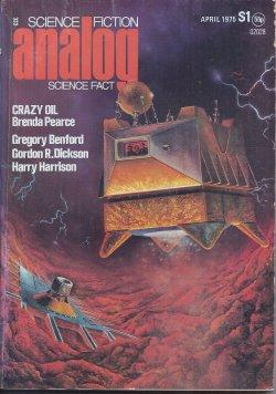 Image du vendeur pour ANALOG Science Fiction/ Science Fact: April, Apr. 1975 ("Lifeboat") mis en vente par Books from the Crypt