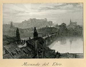 Mirande del Ebro - Stahlstich