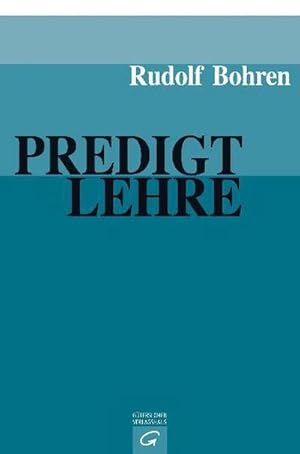 Seller image for Predigtlehre for sale by BuchWeltWeit Ludwig Meier e.K.