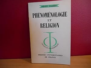 PHENOMENOLOGIE ET RELIGION