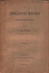 De Apollonii Rhodii Argaunauticis