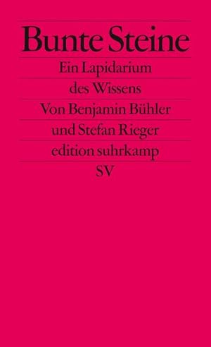 Bild des Verkufers fr Bunte Steine : Ein Lapidarium des Wissens zum Verkauf von AHA-BUCH GmbH