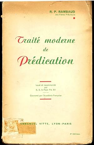 Traité moderne de prédication