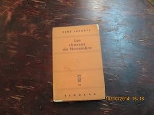 Seller image for Les chasses de Novembre for sale by Librairie FAUGUET