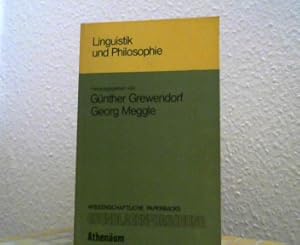 Imagen del vendedor de Linguistik und Philosophie. (= Wissenschaftliche Paperbacks Grundlagenforschung, Studien 3) a la venta por Antiquariat Michael Solder