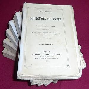 Seller image for MEMOIRES D'UN BOURGEOIS DE PARIS - Tomes I  VI - La fin de l'Empire, la Restauration, la Monarchie de Juillet, et la Rpublique jusqu'au rtablissement de l'Empire. for sale by LE BOUQUINISTE