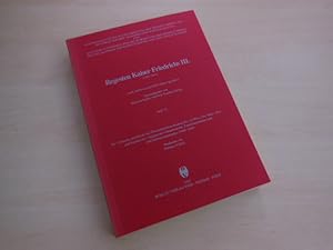 Imagen del vendedor de Regesten Kaiser Friedrichs III. (1440 - 1493). Heft 12. Nach Archiven und Bibliotheken geordnet. a la venta por Antiquariat Hamecher