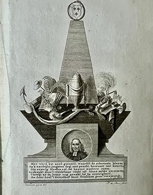 [Occasional poem, 1793] Ter nagedachtenis van Gualtherus Zoutmaat, predikant te Leyden. Leiden, H...