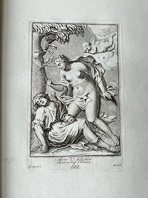 [Antique book with prints, 1727, complete] Cabinet de l'art de schulpture par le fameux sculpteur...