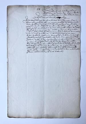 [Manuscript, Ameland, 1637] Extract uit de resolutien van de Staten van Holland, d.d. 26-3-1637, ...