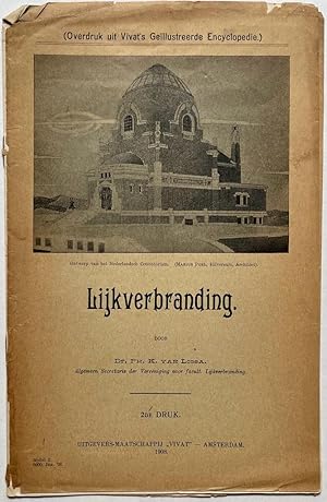 Cremation I Brochure 'Lijkverbranding' by Ph.K. van Lissa, 2e druk, Amsterdam, 1908. 8+(3) pp.