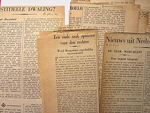 Indonesia Makassar ca 1936 | Ca. 45 newspaper articles on the case Margadant (de zaak Margadant) ...