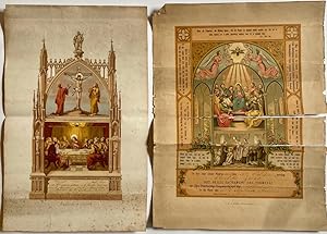 Holy communion documents in the name of Elisabeth Zeras [en Seras], d.d. Ankeveen 1884 en [s.l.] ...